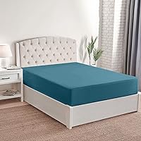 Vista 194 de Mellanni California King Fitted Sheet - Iconic Collection Bedding Sheets with up to 16 inch Deep Pocket - Soft & Cooling - Fade & Stain Resistant