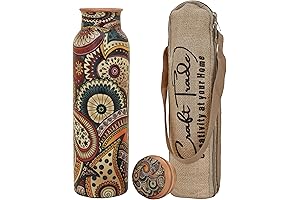 Copper Water Bottle for Ayurveda Healing: Experience the Ancient Ritual of Ayurvedic Wellness