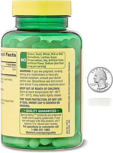 Miniatura 6 de Citrato de magnesio de 100 mg | Citrato de magnesio, 100 cápsulas | Altamente absorbente | Liberación rápida para huesos, nervios, salud muscular |