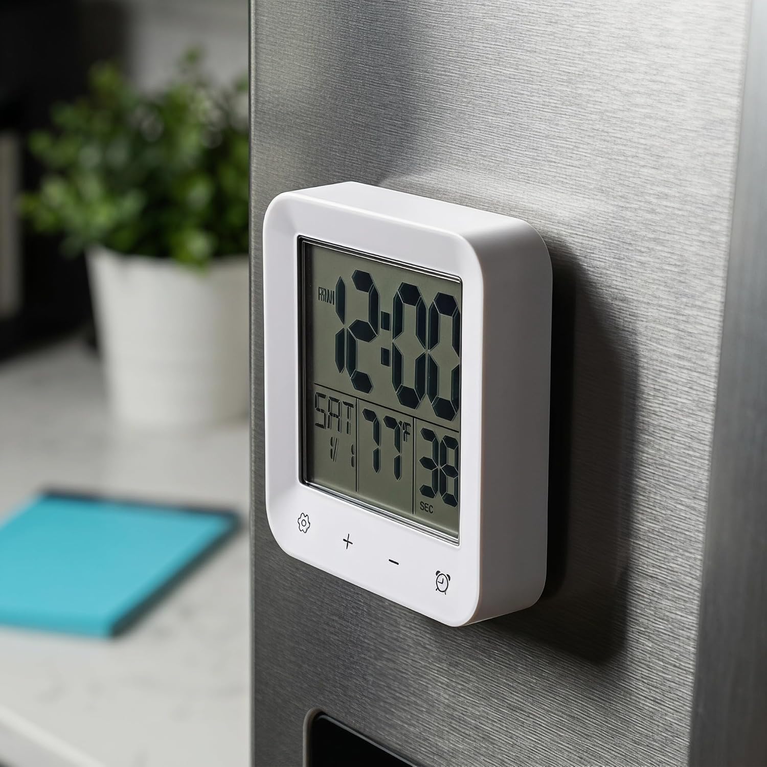 Ipetboom Bathroom Clock - Waterproof Shower Timer - Digital Wall Clock