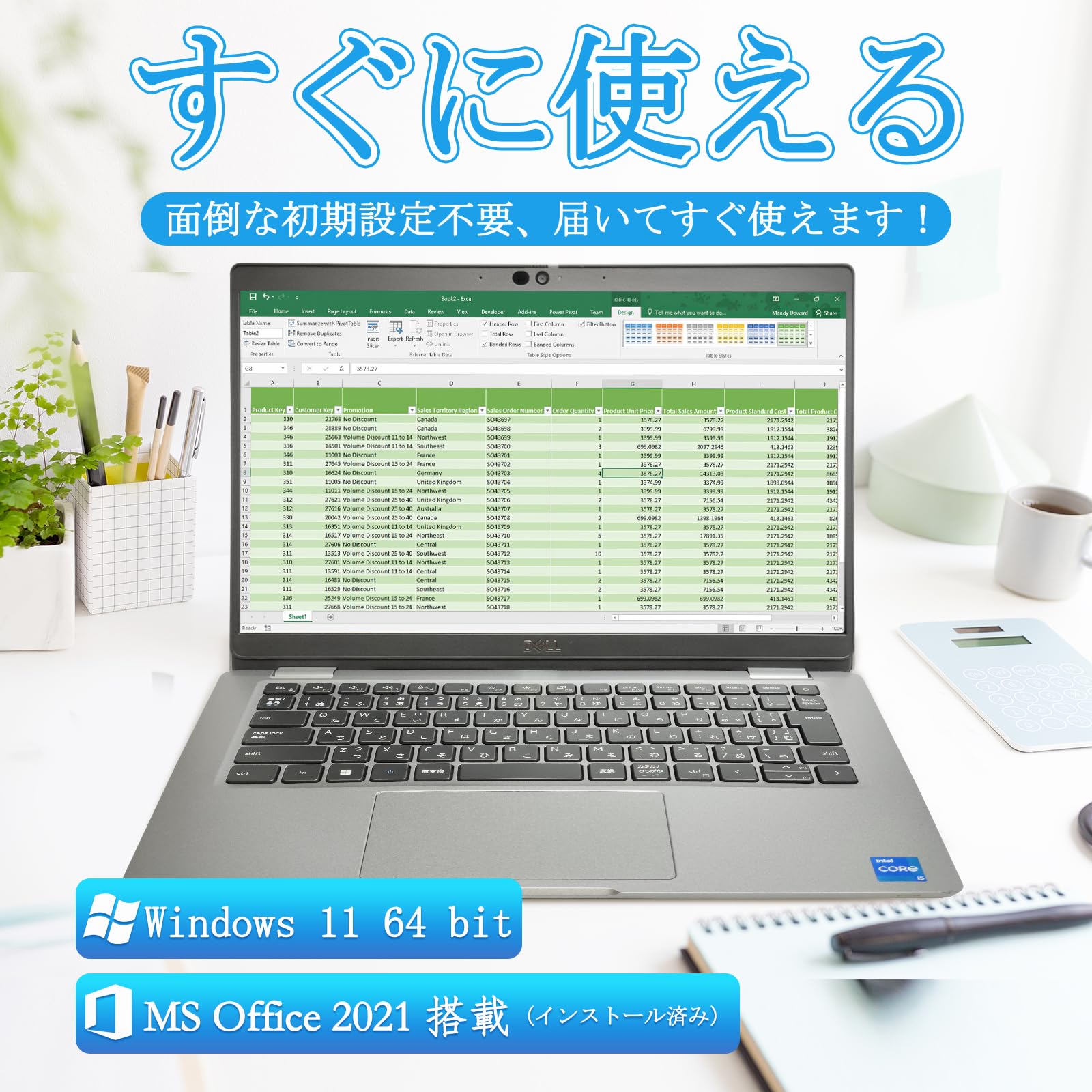 Amazon.co.jp: 【整備済み品】DELL Latitude 5320 第11世代 Core i5