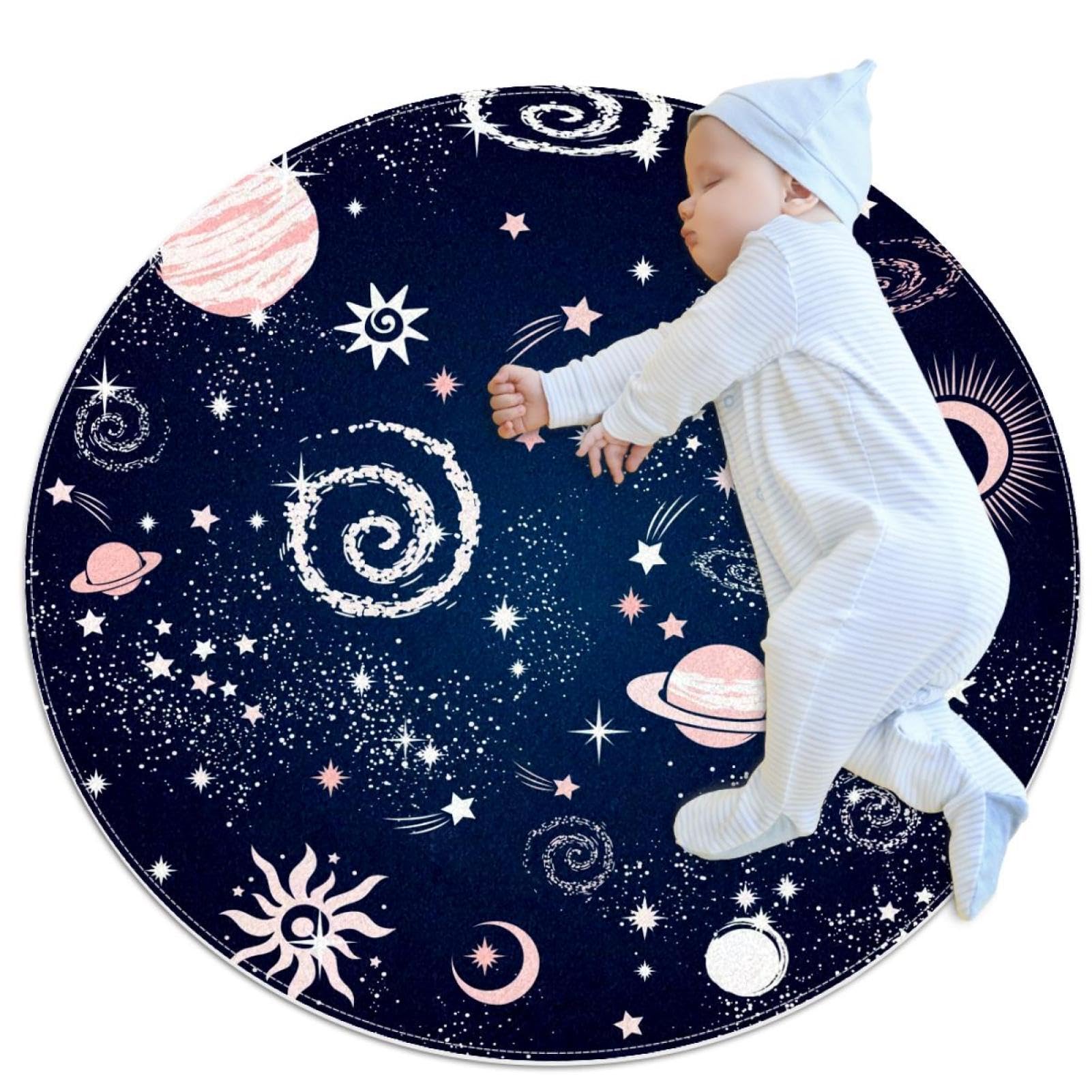 Tapis de salle de bain galaxie constellation pour une ambiance douce