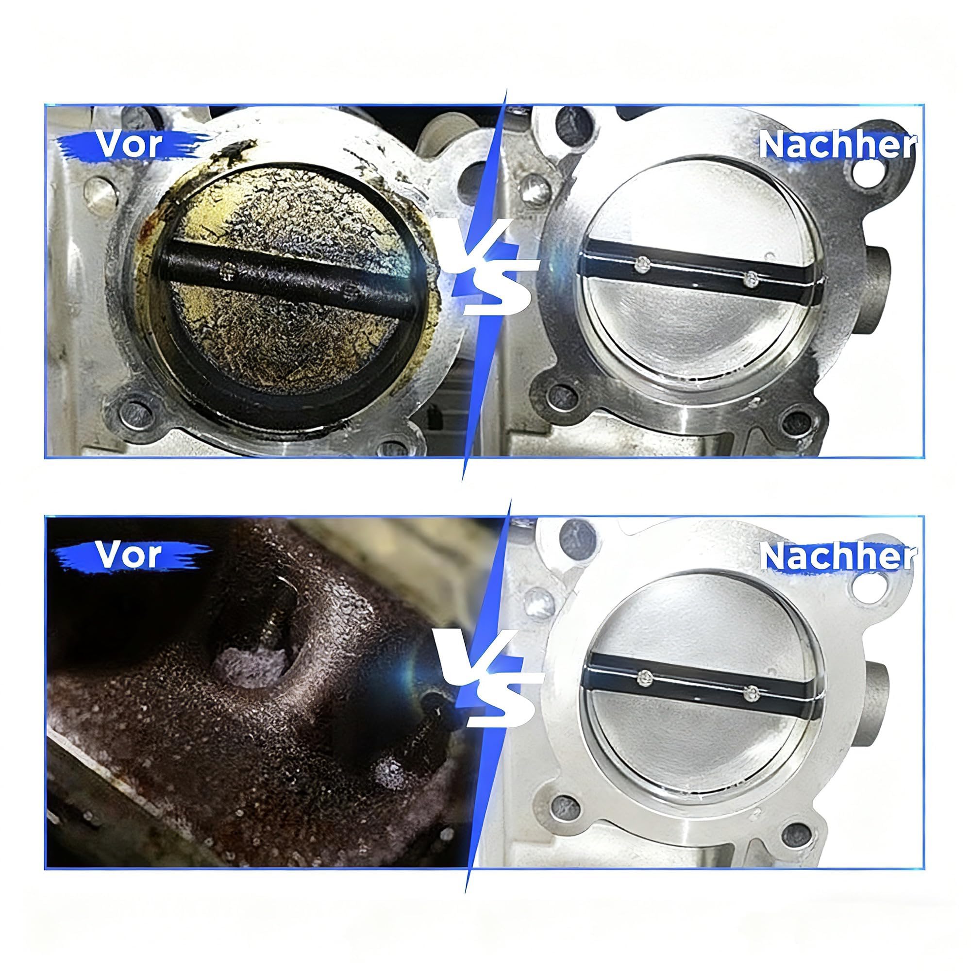 18 piezas de adaptadores para chorreadora de cáscara de nuez HTS558, aptos para chorreadoras de cáscara de nuez, compatibles con Vw, Volvo, Toyota, Honda, Nissan,BMW