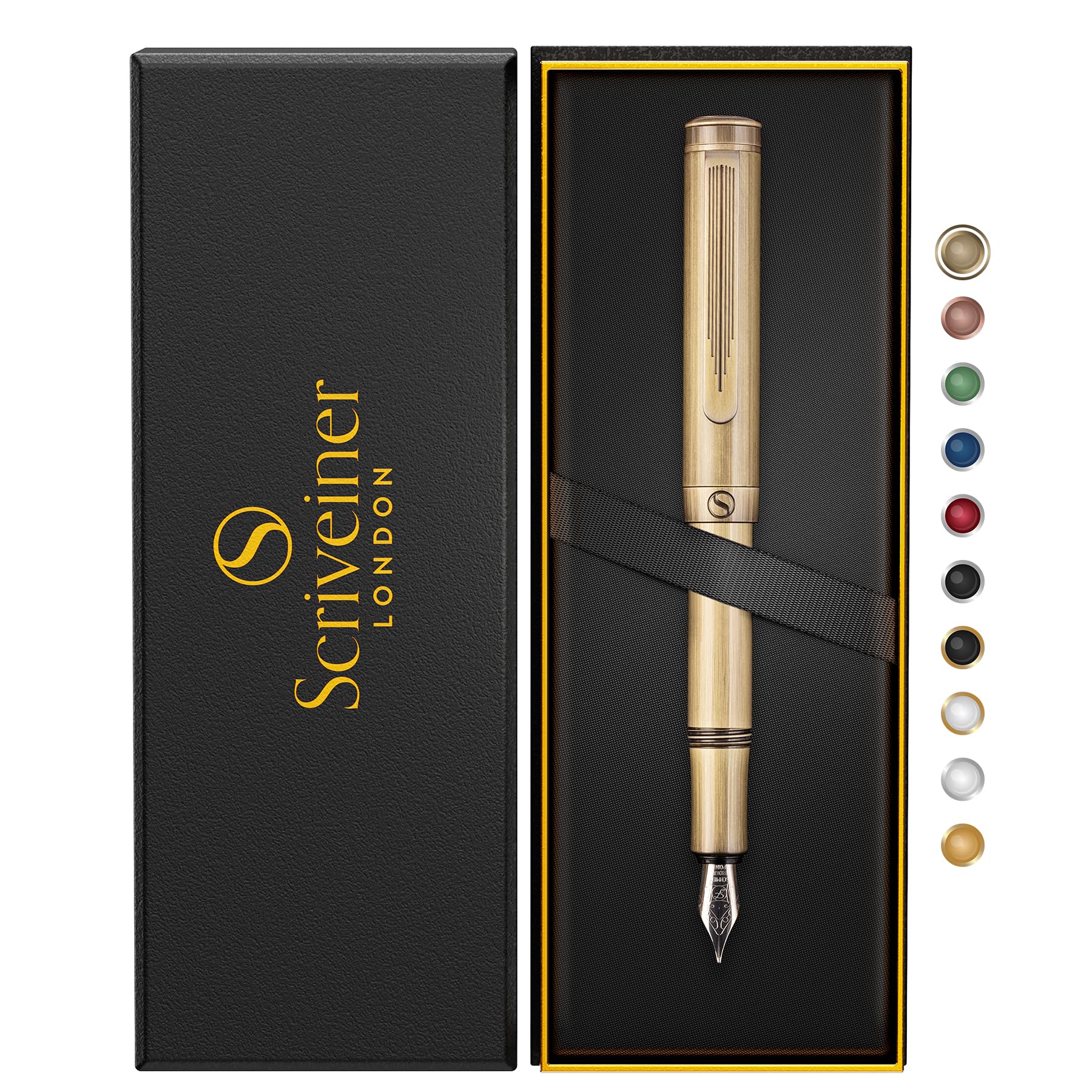 Scriveiner EDC Bronze Pocket Fountain Pen