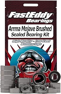 FastEddy Bearings Compatible with Arrma Mojave Brushed 2wd Sealed Bearing Kit