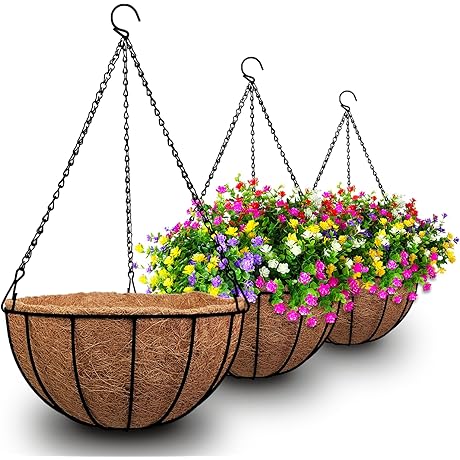 Hanging Basket Set for Plants: Embellish Your Outdoor Spaces with Vibrant Greenery