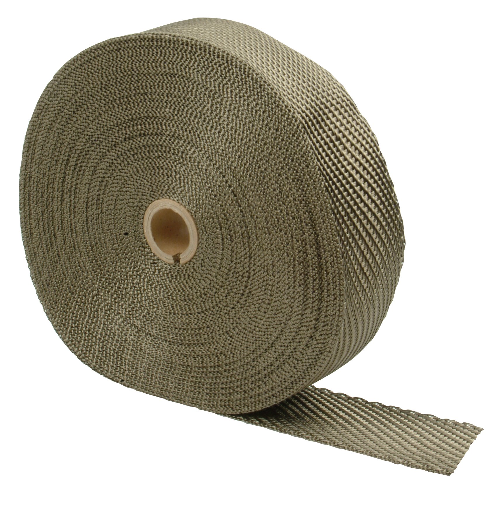 Design Engineering Titanium Exhaust Heat Wrap with Lava Rock Technology - 2" x 100' - Heat Wrap for Exhaust Pipes, Pliable Exhaust Wrap Tape, Withstands 1800°F Direct Heat & 2500°F Intermittent Heat
