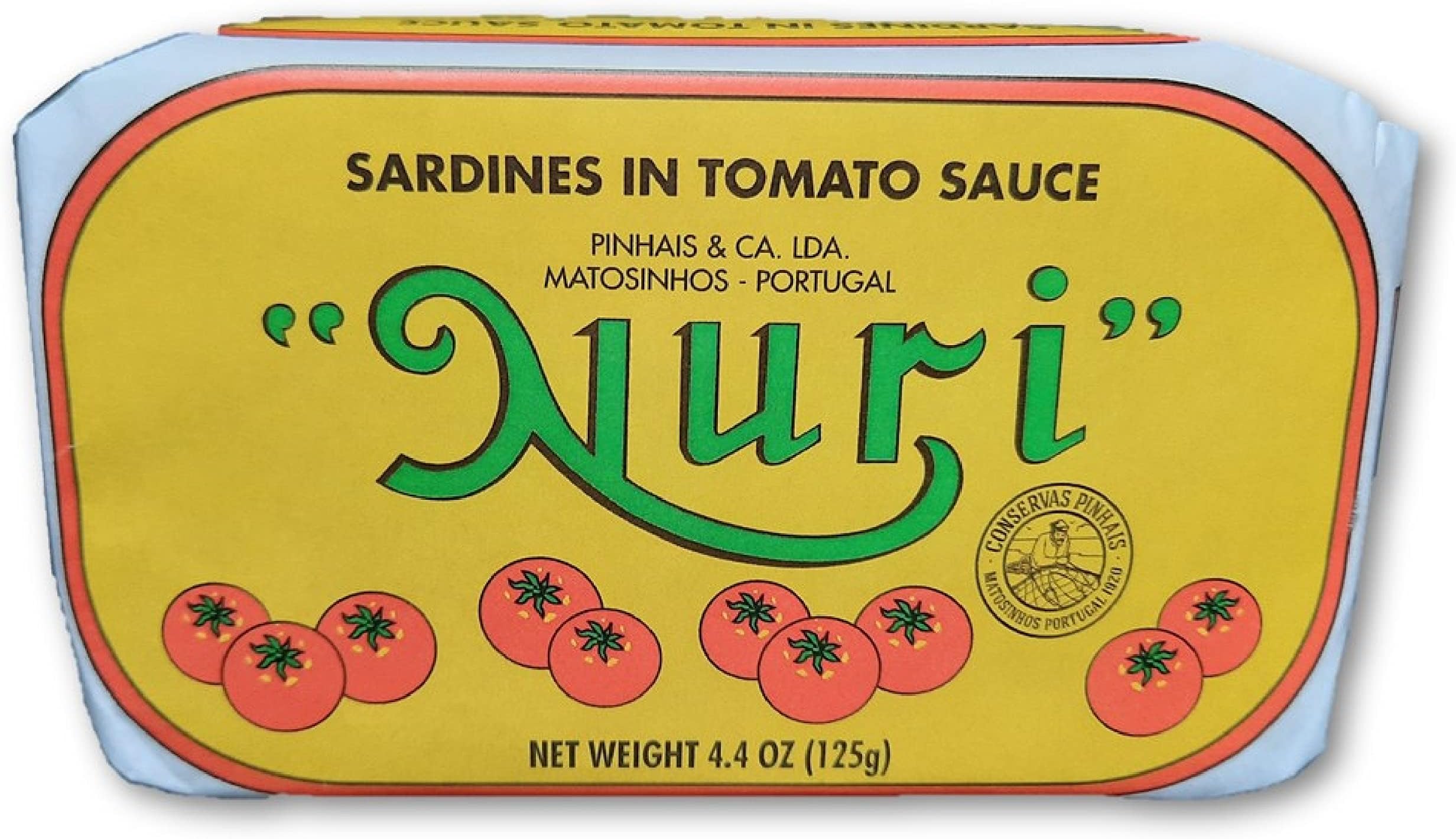 NURI Portuguese Sardines in Tomato Sauce - 2 Pack - (4.4 oz cans)