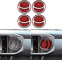 Vista 19 de NVCNX Real Premium Fibra de carbono compatible con Toyota Tacoma 2016-2017 Accesorios Car Dash Bed Interruptor de luz Panel Panel Cubierta