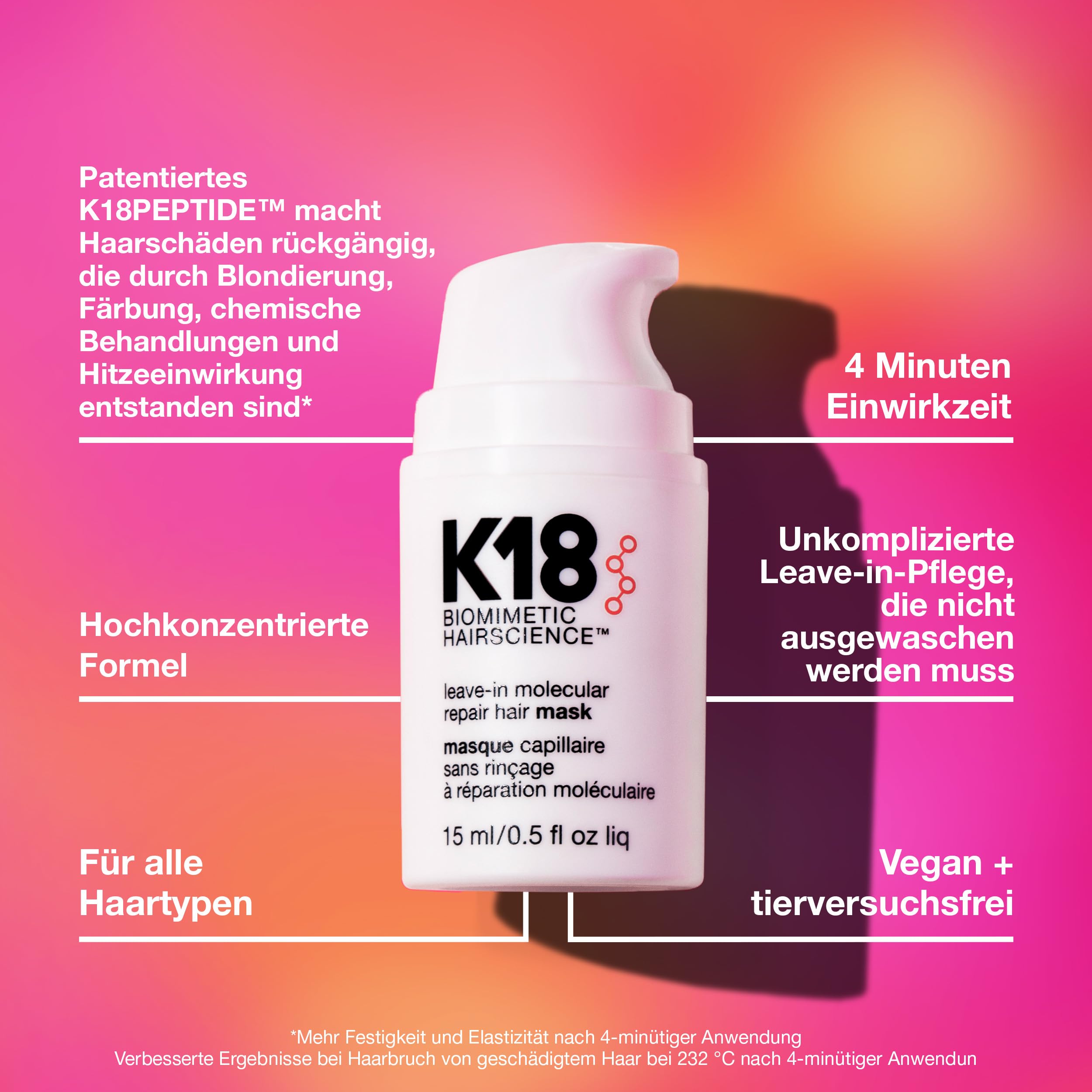 K18 Leave-In Repair Haarmaske