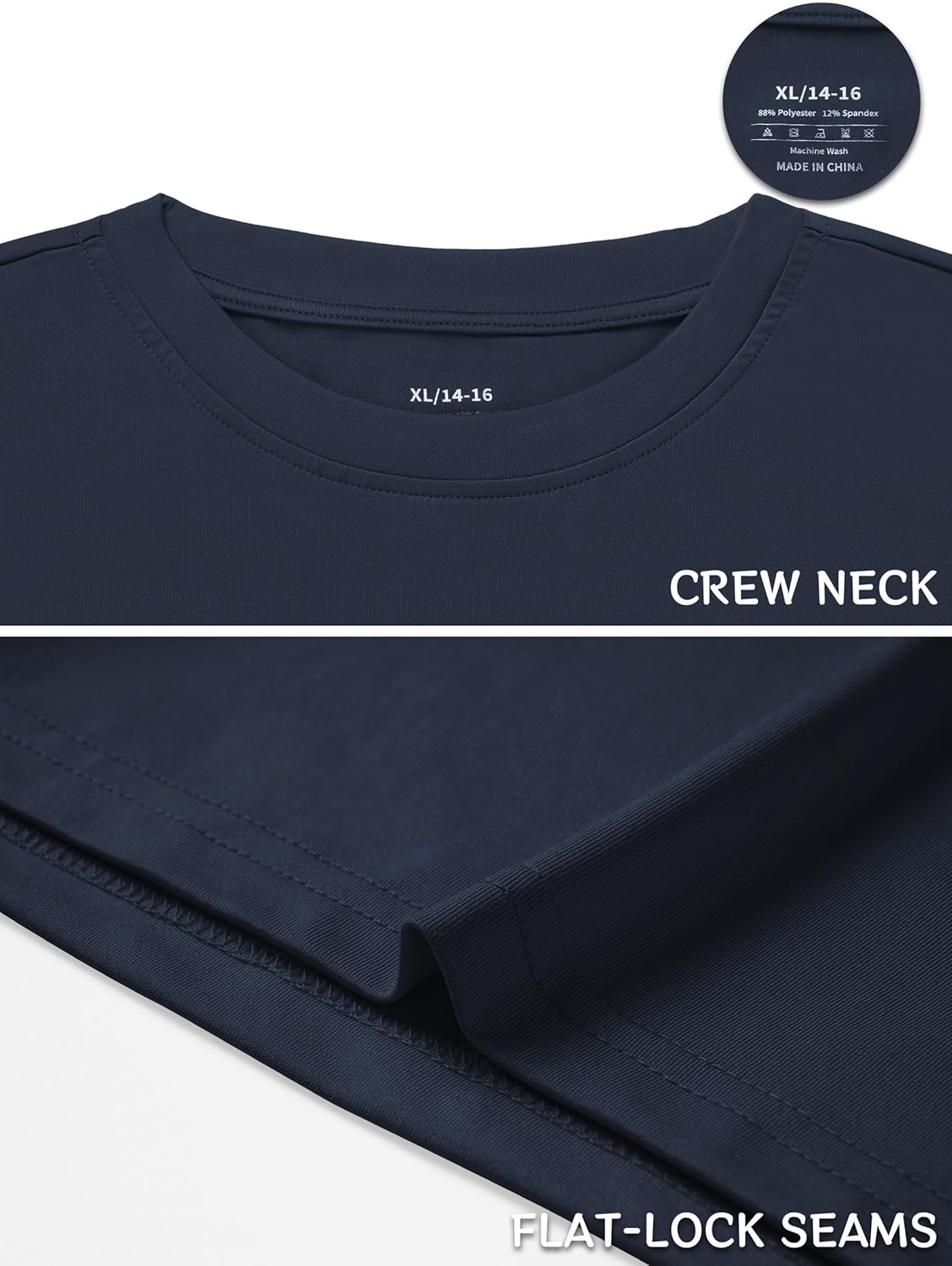 2T to Youth Boys Compression Shirt Toddler Kids Long Sleeve Baseball Football Undershirt Girls Quick Dry Athletic Base Layer - Image 4