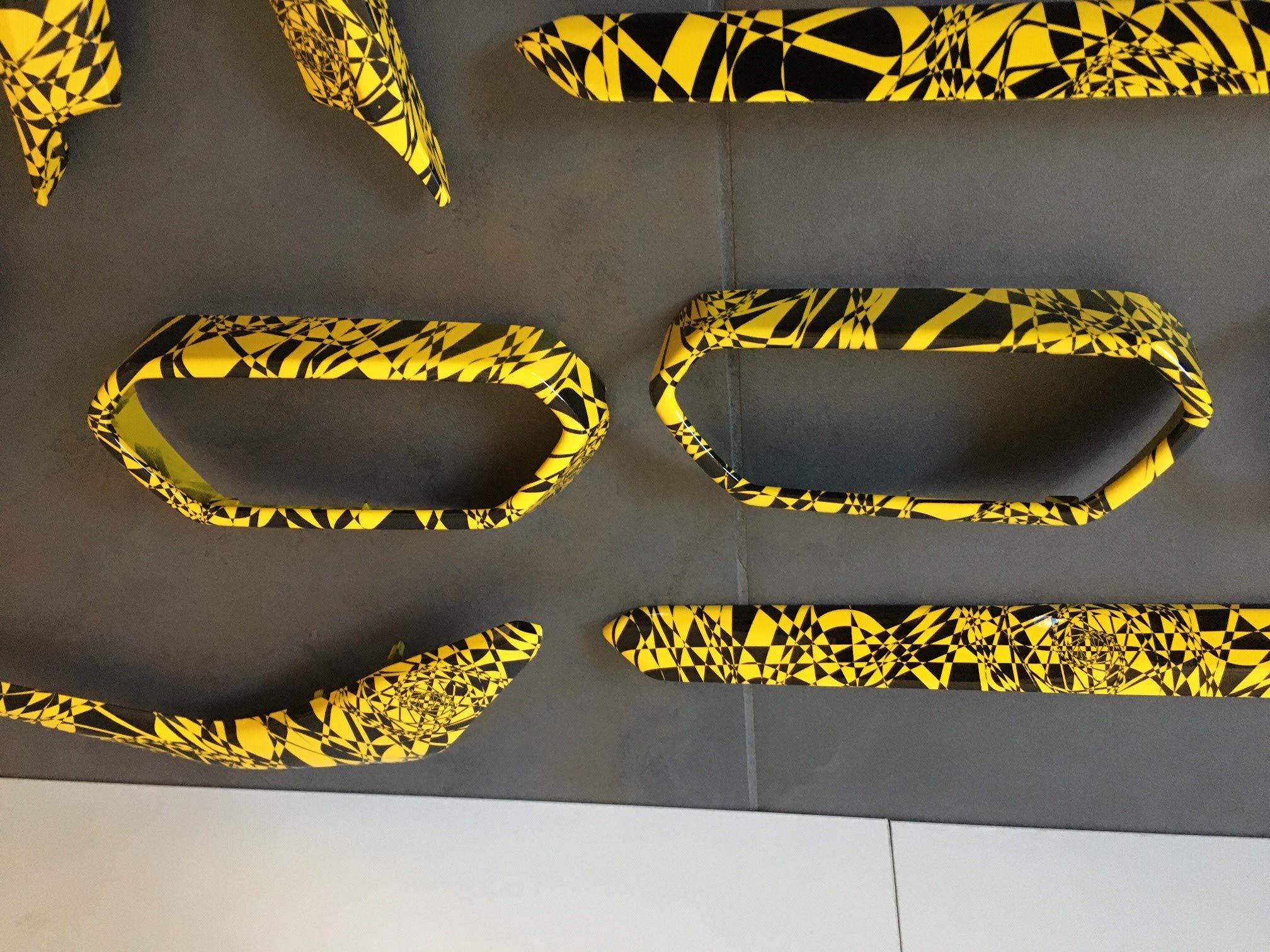 MST-DESIGN Wassertransferdruck WTD CD 607-MS Erlkönig/Getarnt 1 m 100 cm Breite Film/Wassertransferdruckfilm WTP Water Transfer Printing Hydrographics Auto & Motorrad