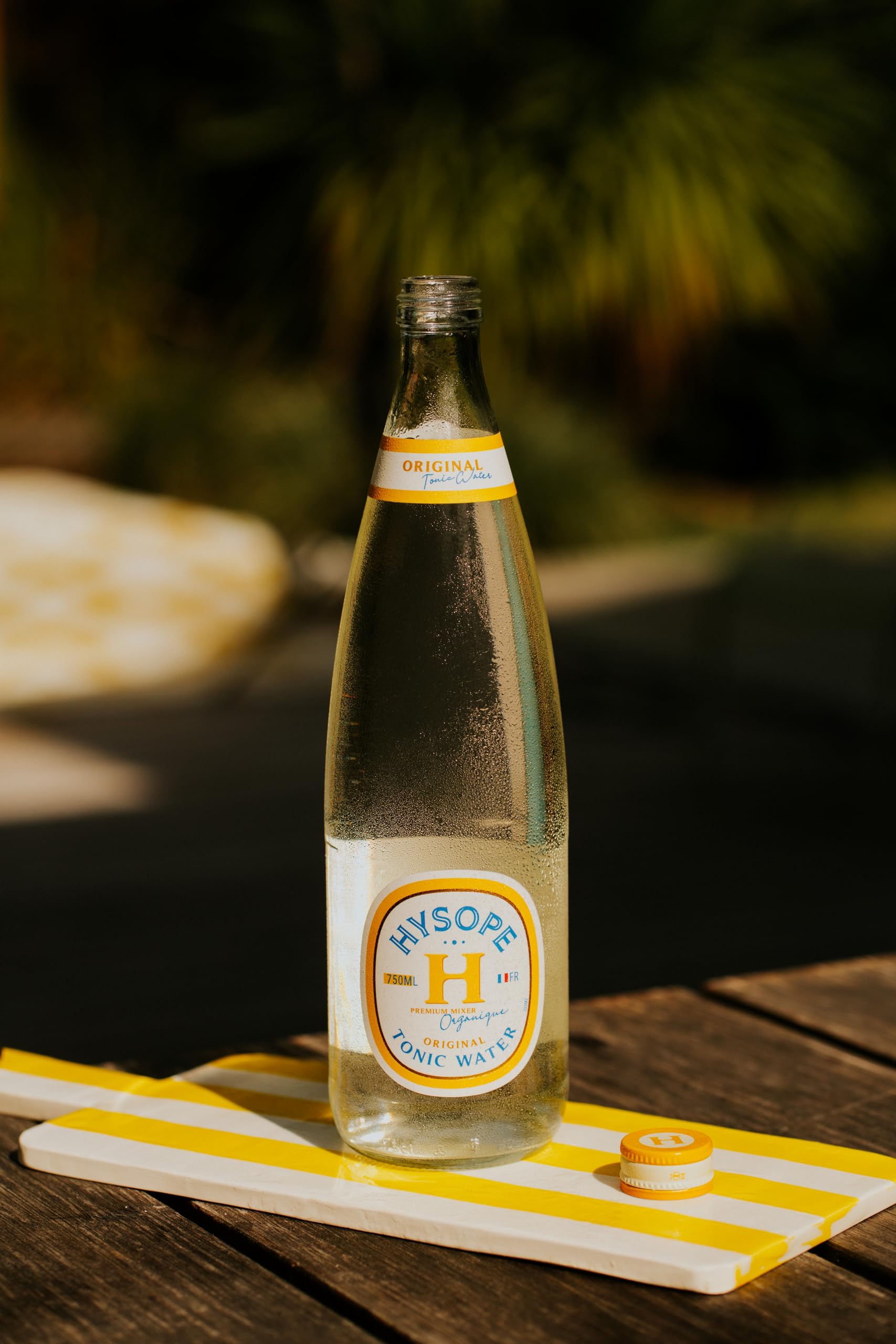 HYSOPE Tonic Water Original – Origine France – Premium Mixer Bio – Idéal en cocktail - Notes d'orange amère - 6 x 75cl