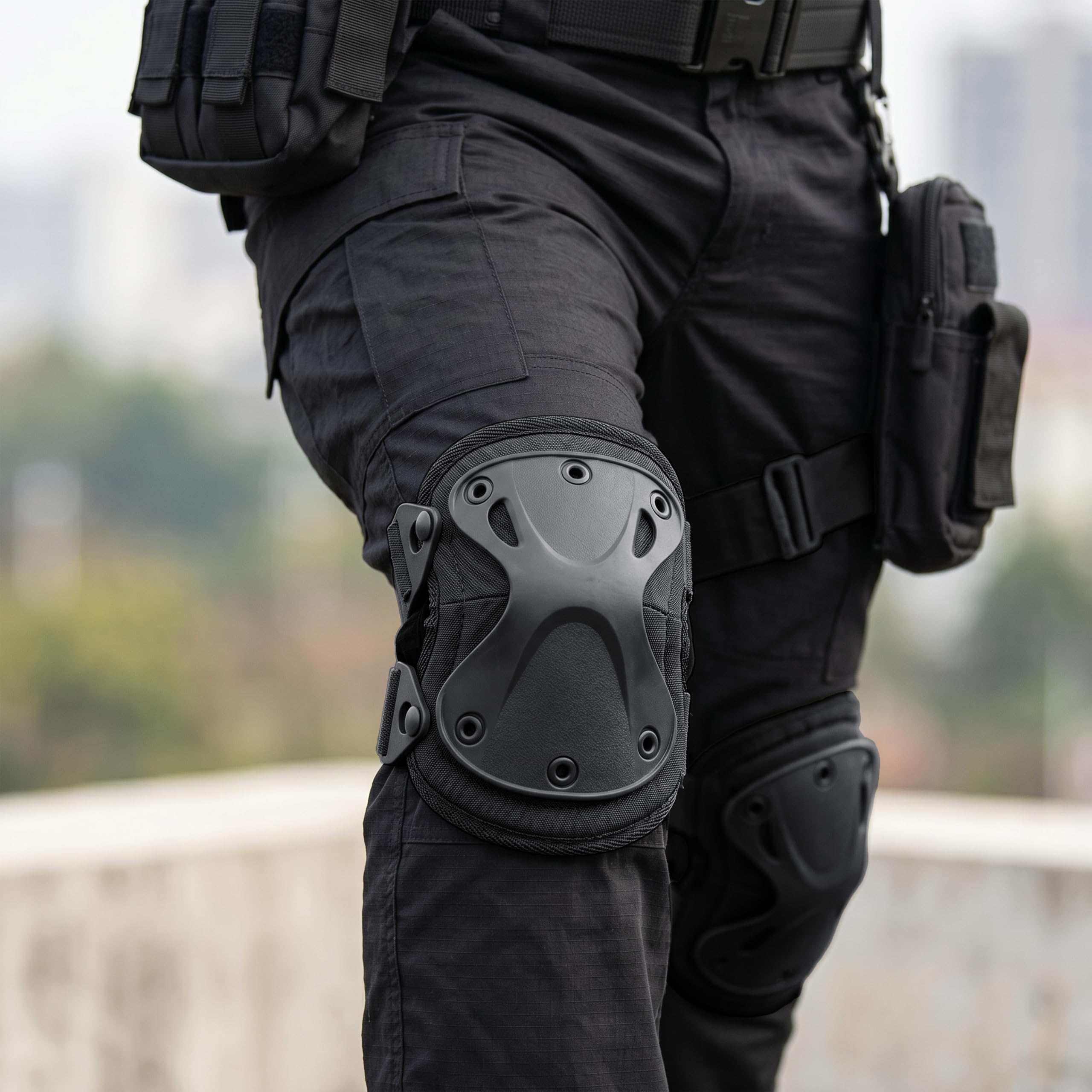 Mil-Tec Protection noire - Taille unique