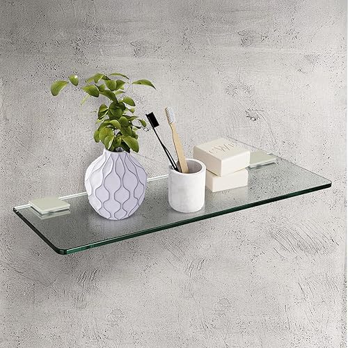 Miniatura 31 de CKB Abrazadera de vidrio de latón para vidrio de 5/16"-3/8" (0.315 in-0.394 in), negro mate, 2"*2"(50mm*50mm) abrazadera en U para montaje en puerta