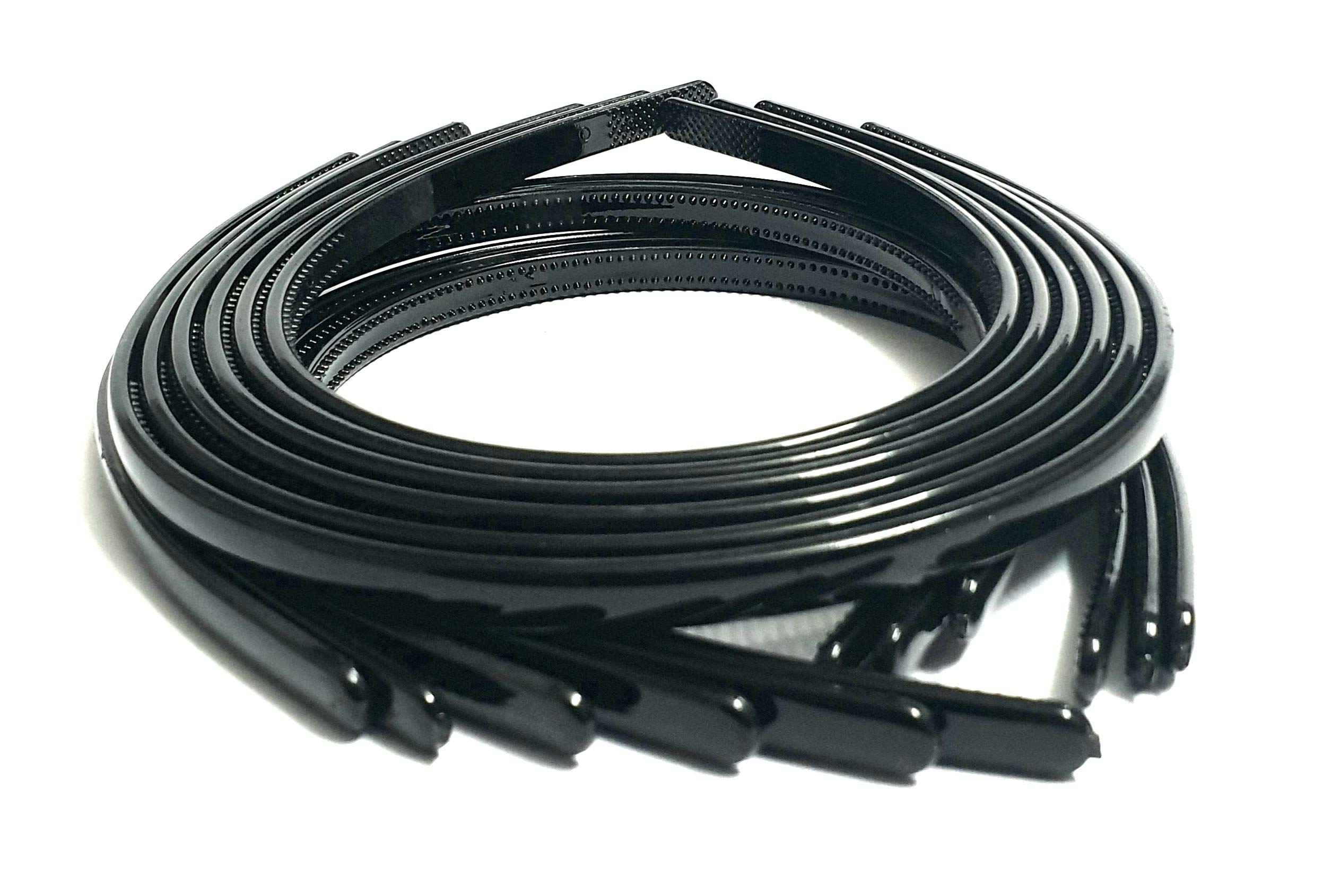 ANNA CREATIONS® Girls Set Of 12 Plastic Hair Bands-black (B07XZHPGDT) Amazon Price History, Amazon Price Tracker