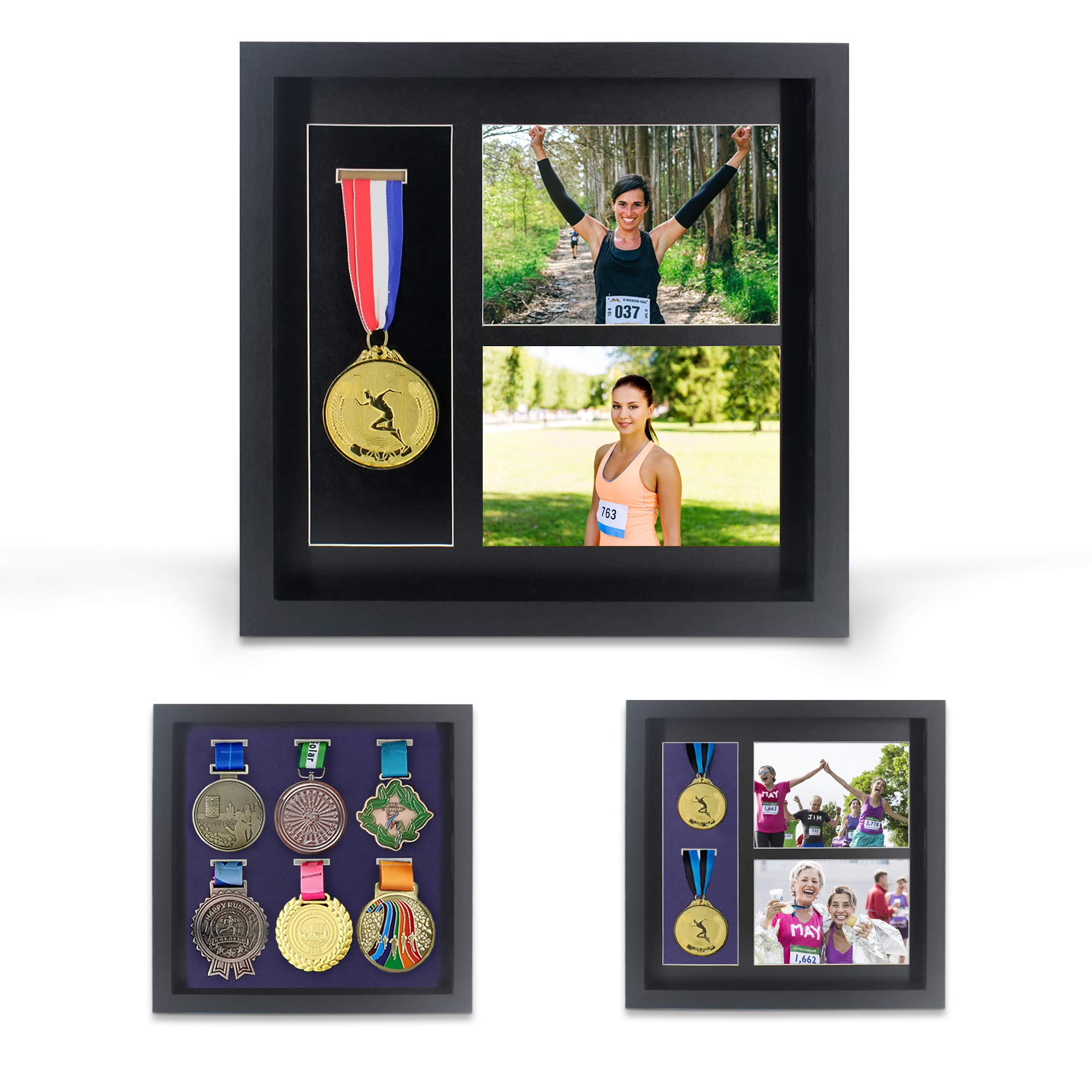 Buy IHEIPYE Large Medal Display FrameShadow Box Frame to Display 6