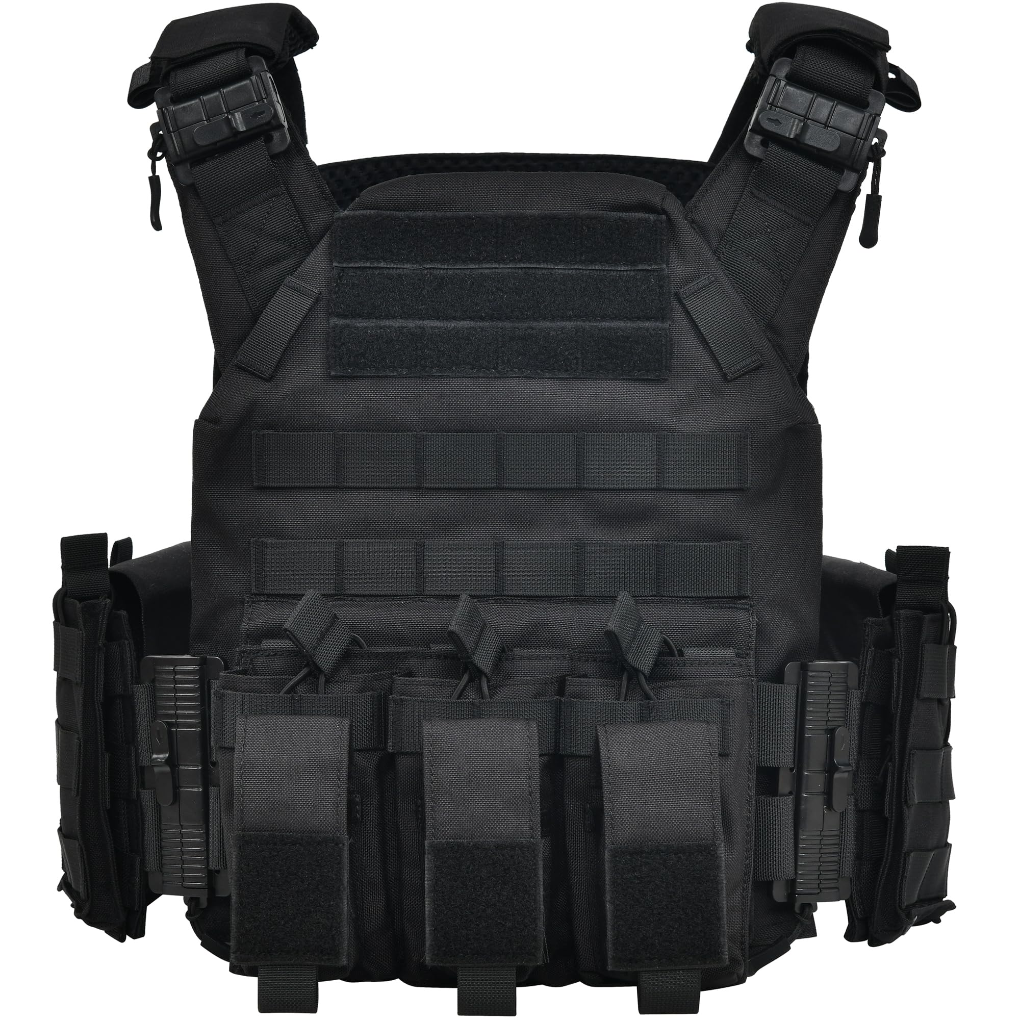 GFIRE Tactical Vest - Airsoft Lightweight Modular 3D Breathable Quick Release Vest, Adjustable Tactical Gear for Training