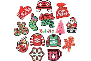 Christmas Charms for Crocs - Adorn Your Clogs with Festive Cheer