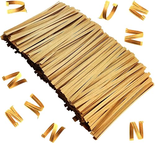 1000 unidades de 4 pulgadas de papel kraft para bolsas de violonchelo, bolsas de tratamiento, embalaje de regalo, pan, galletas, dulces, tartas