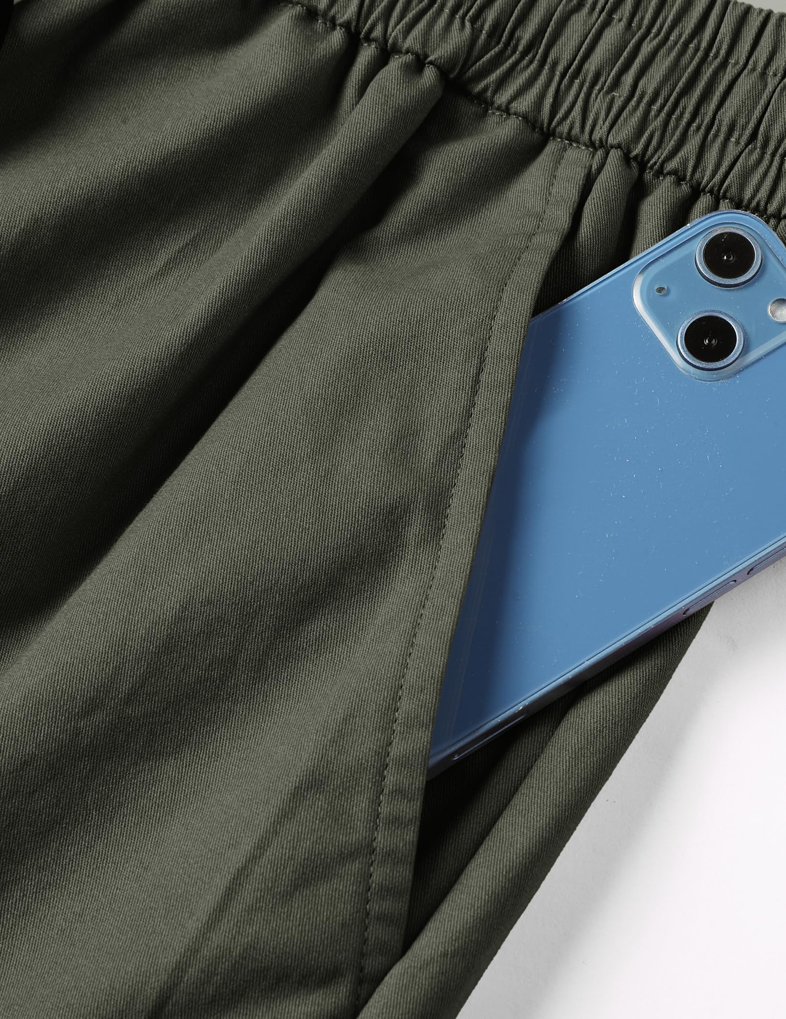 TARAINYA Pantaloncini Uomo Cargo Corti con 6 Tasche Coulisse Estivi Cotone Shorts