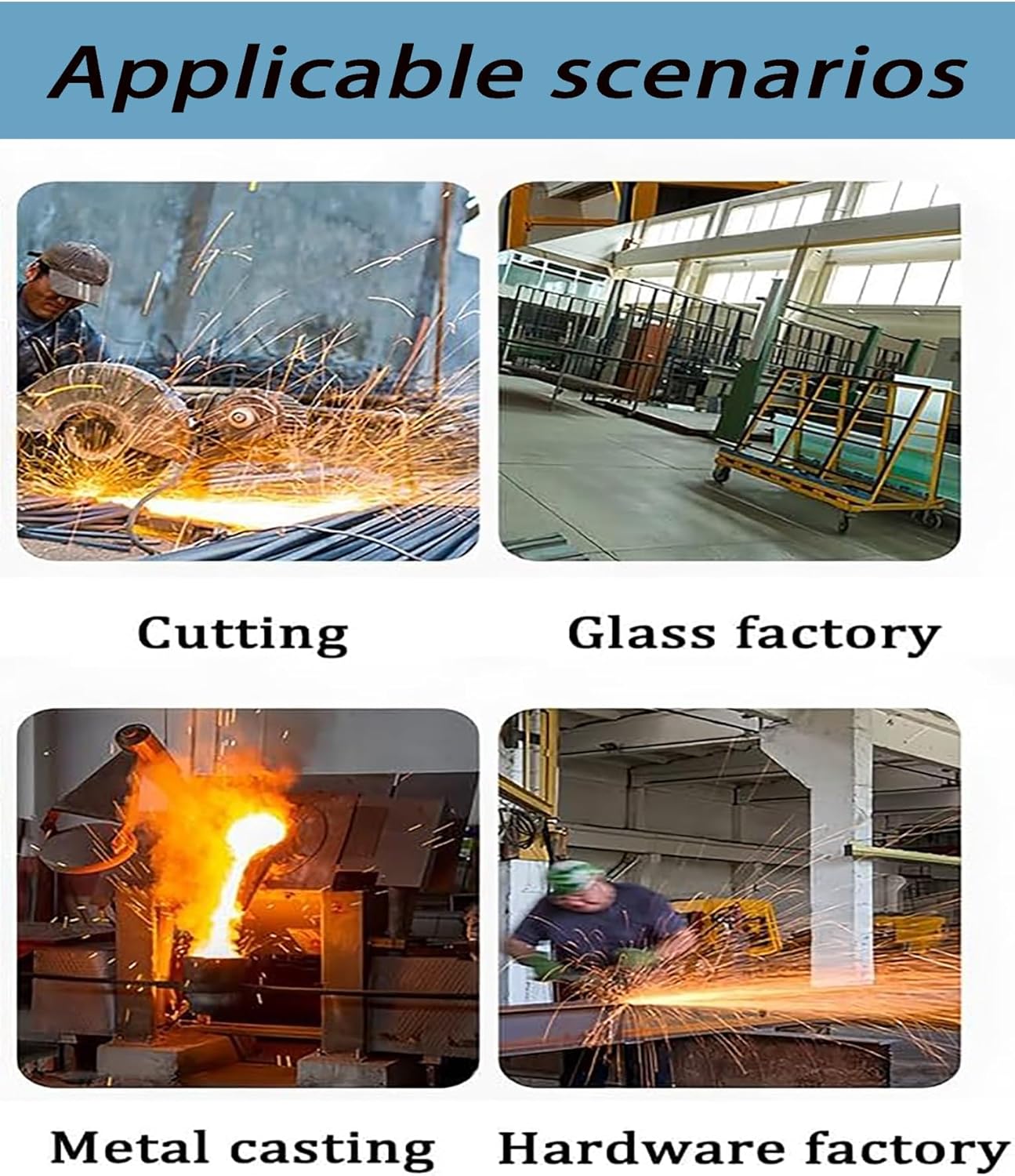 Foldable Fireproof Welding Screen, Adjustable Metalworking Shield, Portable PVC Flash Protection for Metal Cutting, 58x110cm, Ideal for Workshop Safety