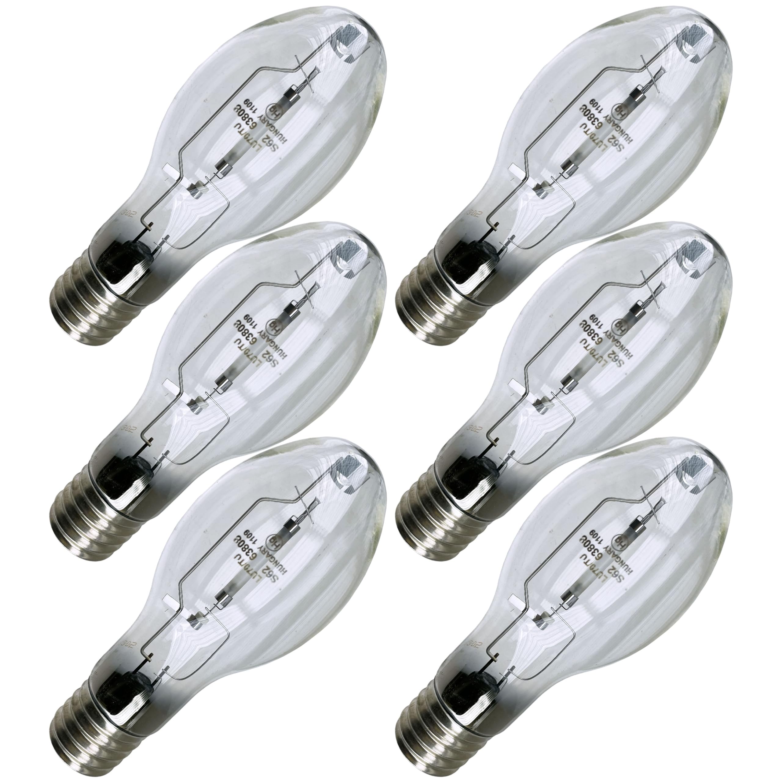 Industrial Performance Replacement for Tungsram Lighting LU70/TU, 70 Watt, High Pressure Sodium HID Light Bulb (6 Pack)
