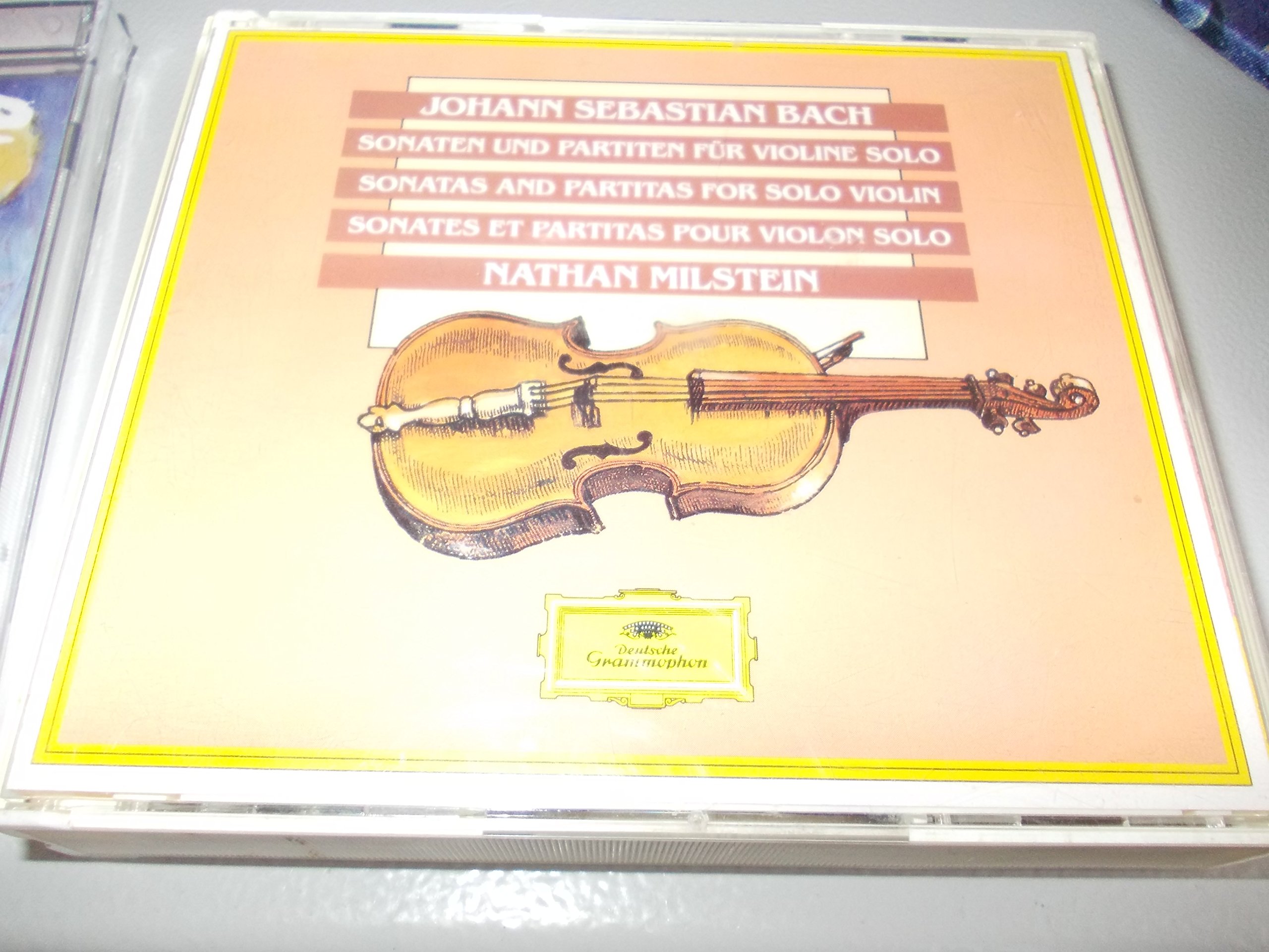 Violin Sonatas & Partitas [Audio CD] Bach and Milstein