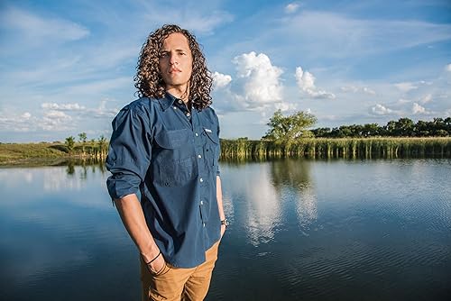 Miniatura 5 de Camisa de manga larga con botones de pesca para hombre, transpirable, para exteriores, casual, ligera