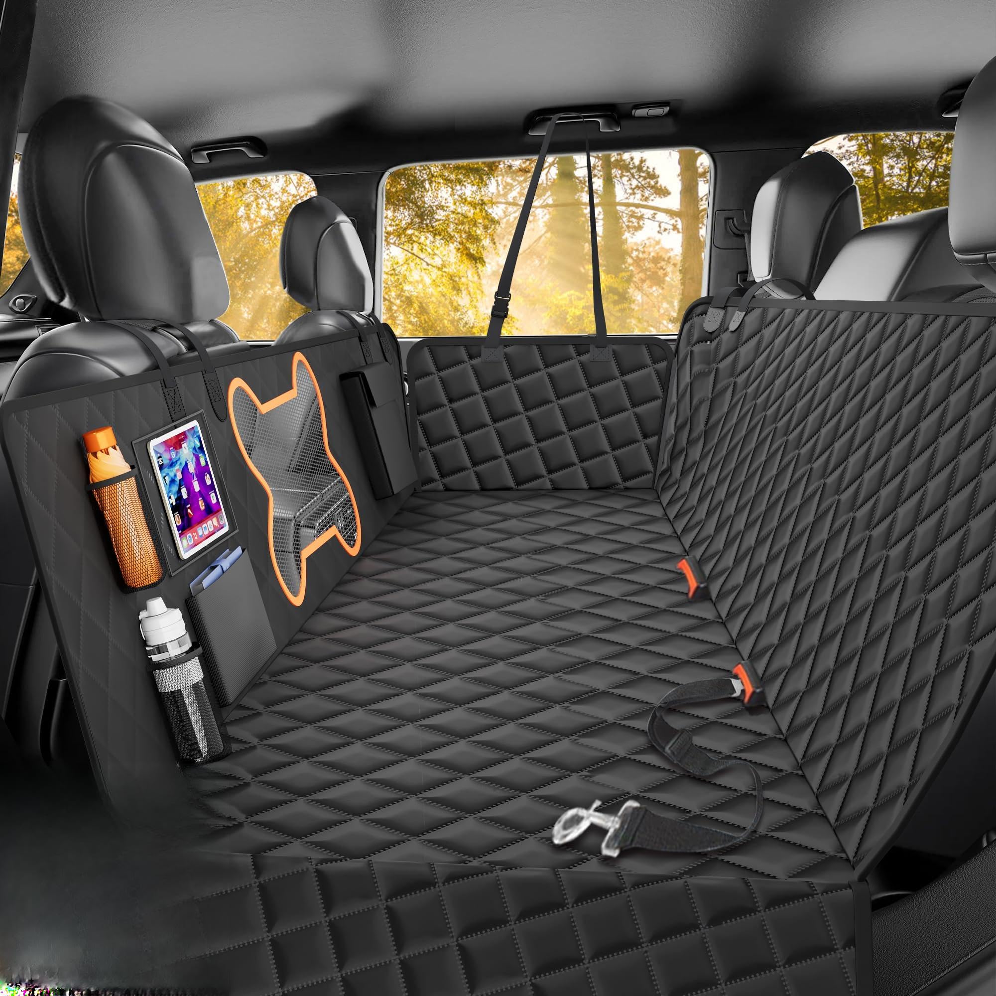 QINGTI Pets Dog Car Seat Cover