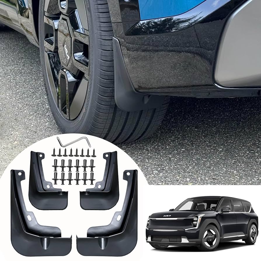 BestEvMod Mud Flaps Splash Guards Compatible With Rivian