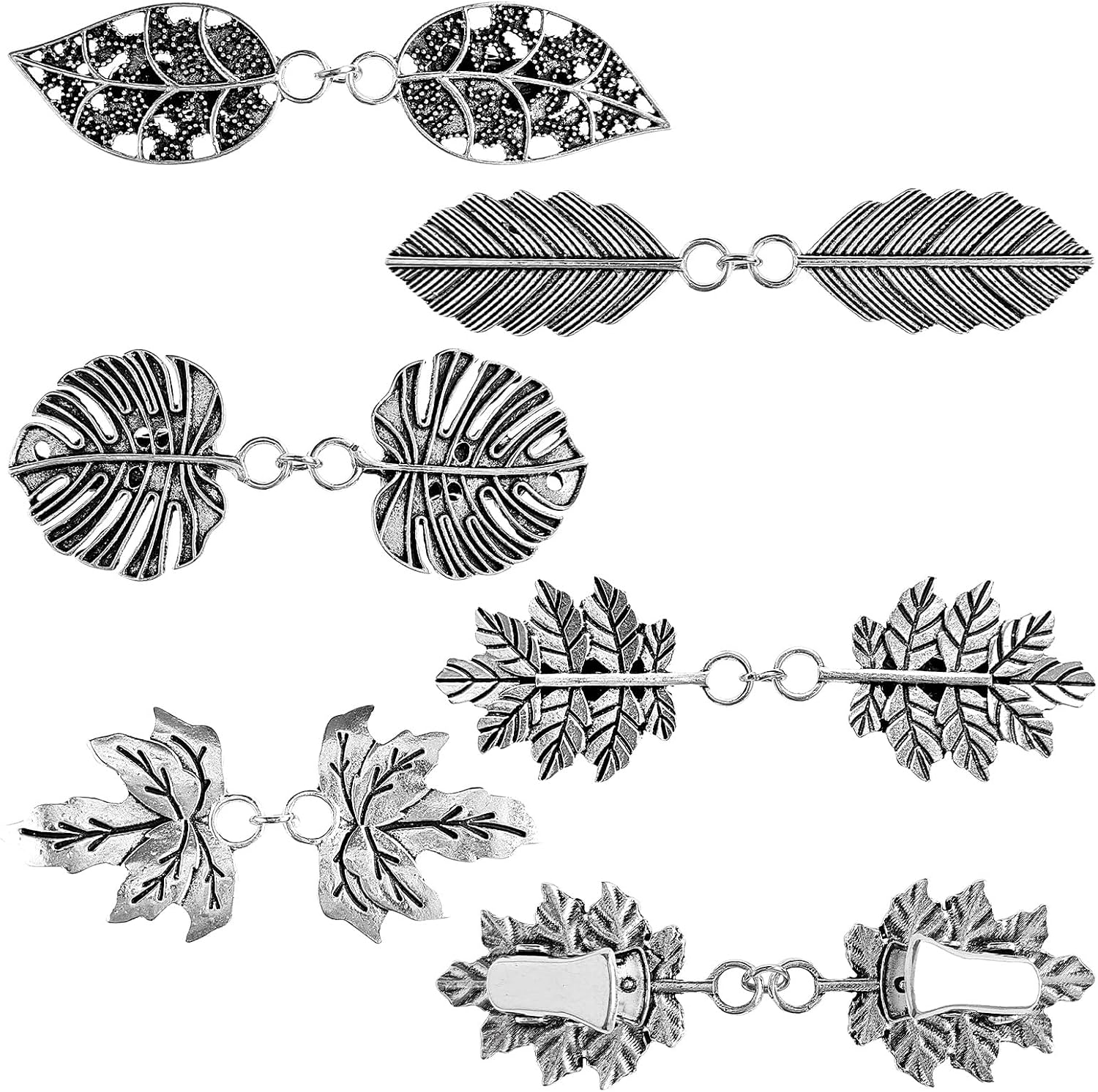J.CARP 5 Pcs Cinch Clips, Sweater Cinch Clip of High Strength Alloys for Women Clothing