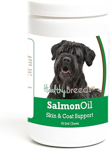 Miniatura 237 de Healthy Breeds Golden Retriever - Aceite de salmón masticable suave, 90