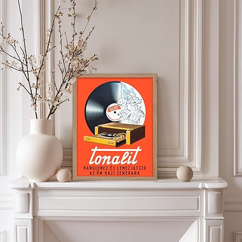 Vista 32 de Poster Master Póster de jazz vintage, impresión retro del festival de jazz de París, arte musical, regalo ideal para hombres, mujeres, músicos