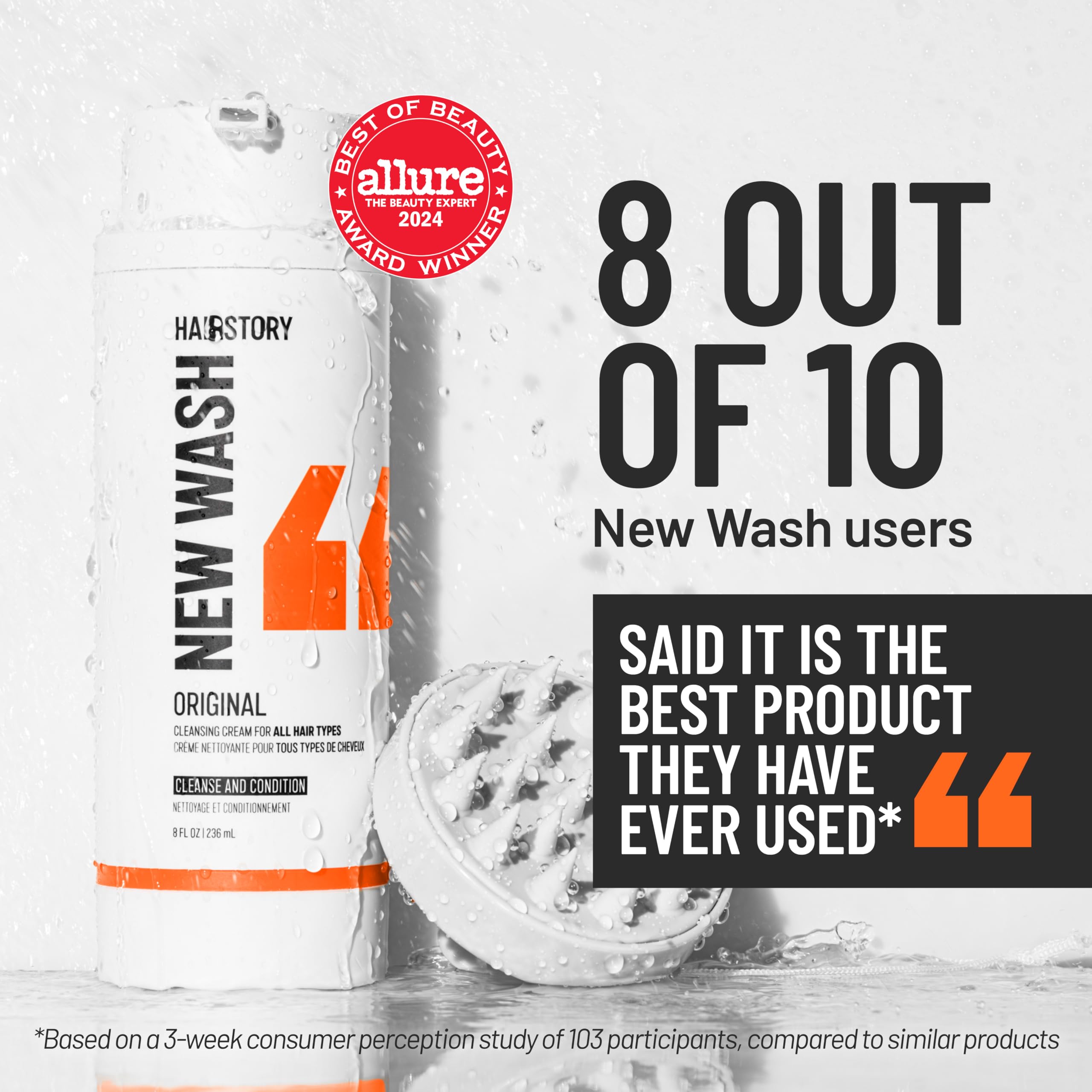 Hairstory New Wash Original Detergent-Free Cleansing & Conditioning Cream