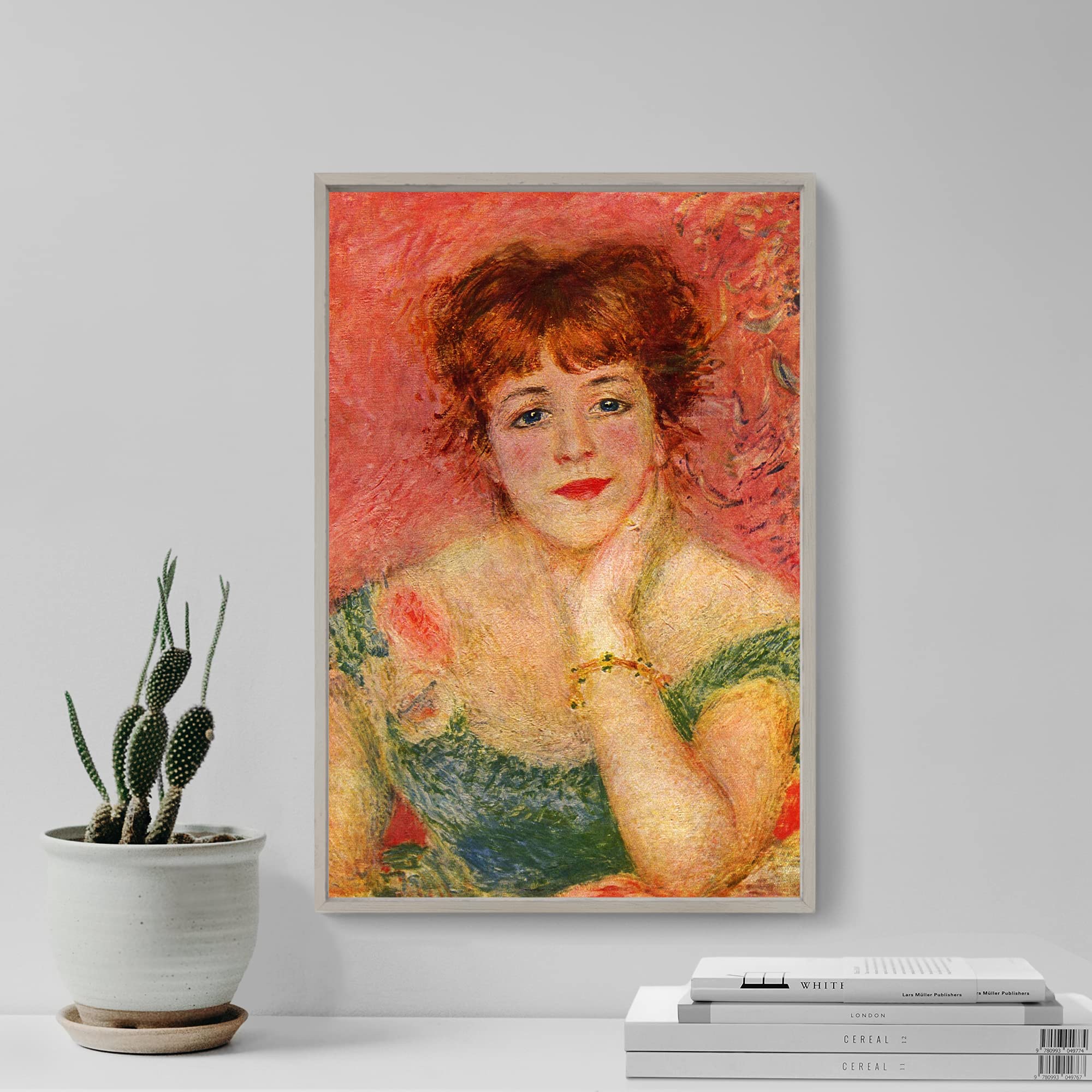 Amazon.com: Textured Paper - Pierre Auguste Renoir - Portrait of