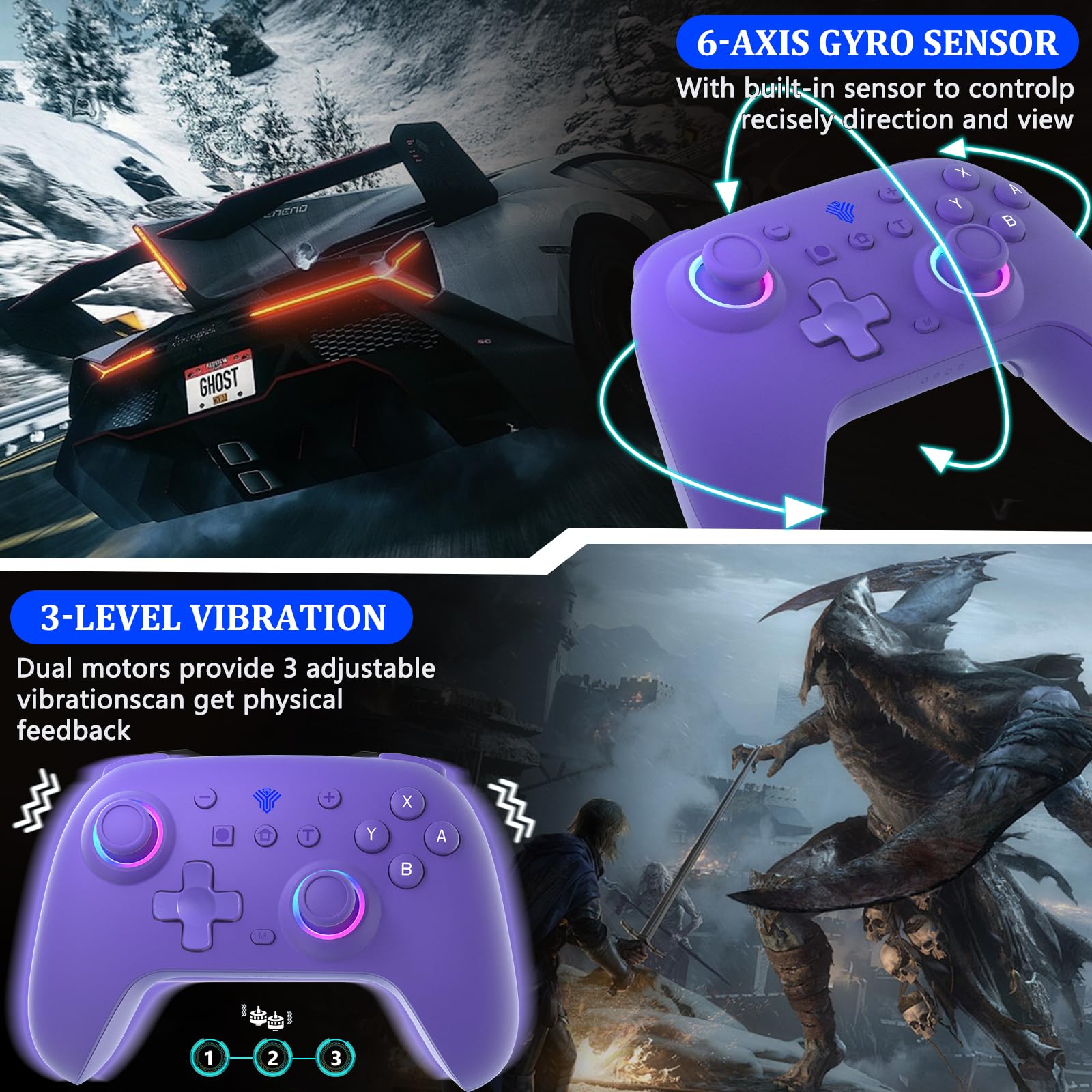 Amazon.co.jp: SZYUYU Nintendo Switch用スイッチコントローラー