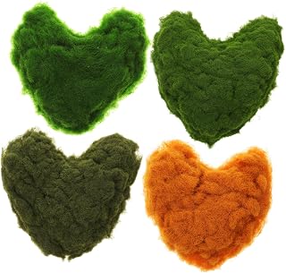 PartyKindom 4 Piezas De Musgo Verde Artificial Musgo Verde Preservado Musgo Verde para Jardines De Hadas Musgo Seco para Terrarios En Macetas Musgo Falso para Plantas Decoración De