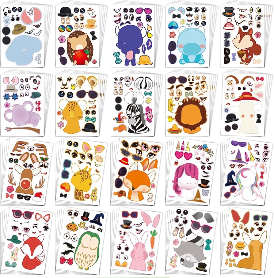 【売約】2363 外国切手 アメリカ 児童画 動物 セルフ糊田型x4セットシート 売約】2363 外国切手 アメリカ 児童画 動物 セルフ糊田型x4