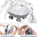 Trendy Look Smart Rechargeable Electric Scalp Massager | 4 Speed Modes - Handheld Portable Silicone Device for Hair Growth, Deep Clean and Stress Relief gallery image
