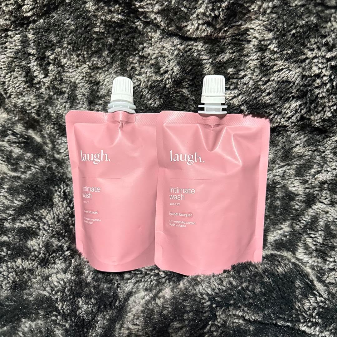 laugh. インティメイトウォッシュ 詰め替えスイートブーケ100ml ×2