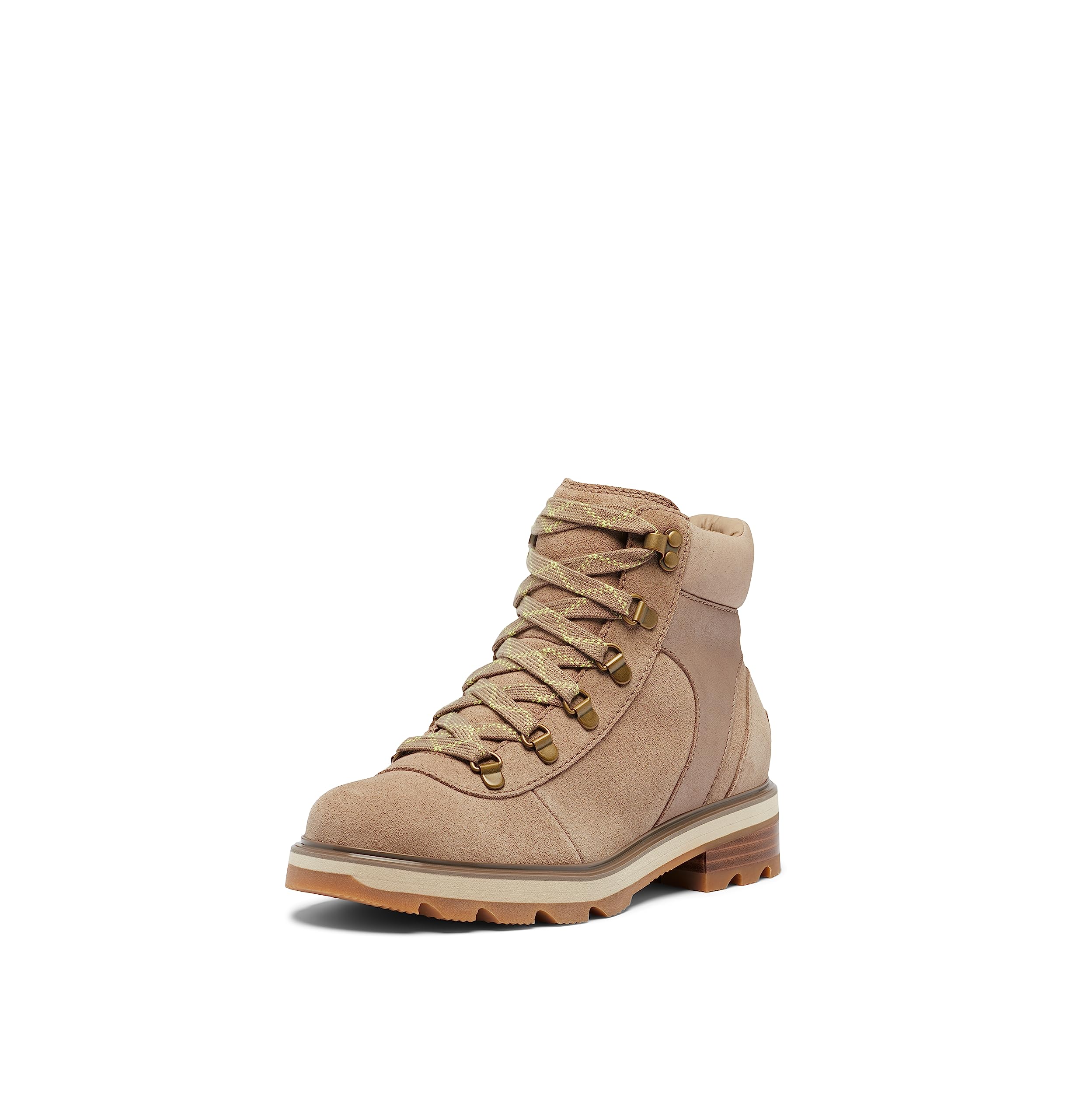 Sorel Women's Lennox Hiker Waterproof Boots - Omega Taupe, Gum 2 - Size 9.5