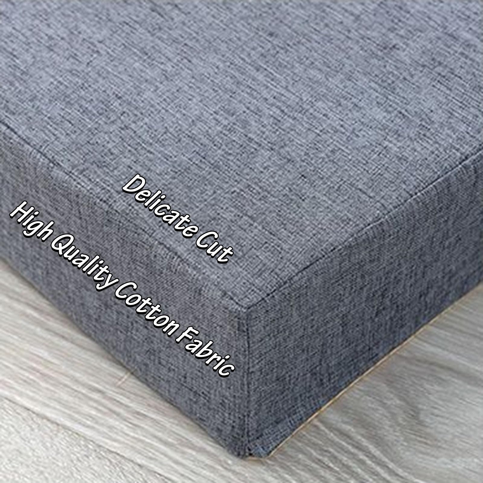 Kopu® Prisma Linnen - Hoogwaardig Bankkussen 180x50 cm - Beige - Kopu