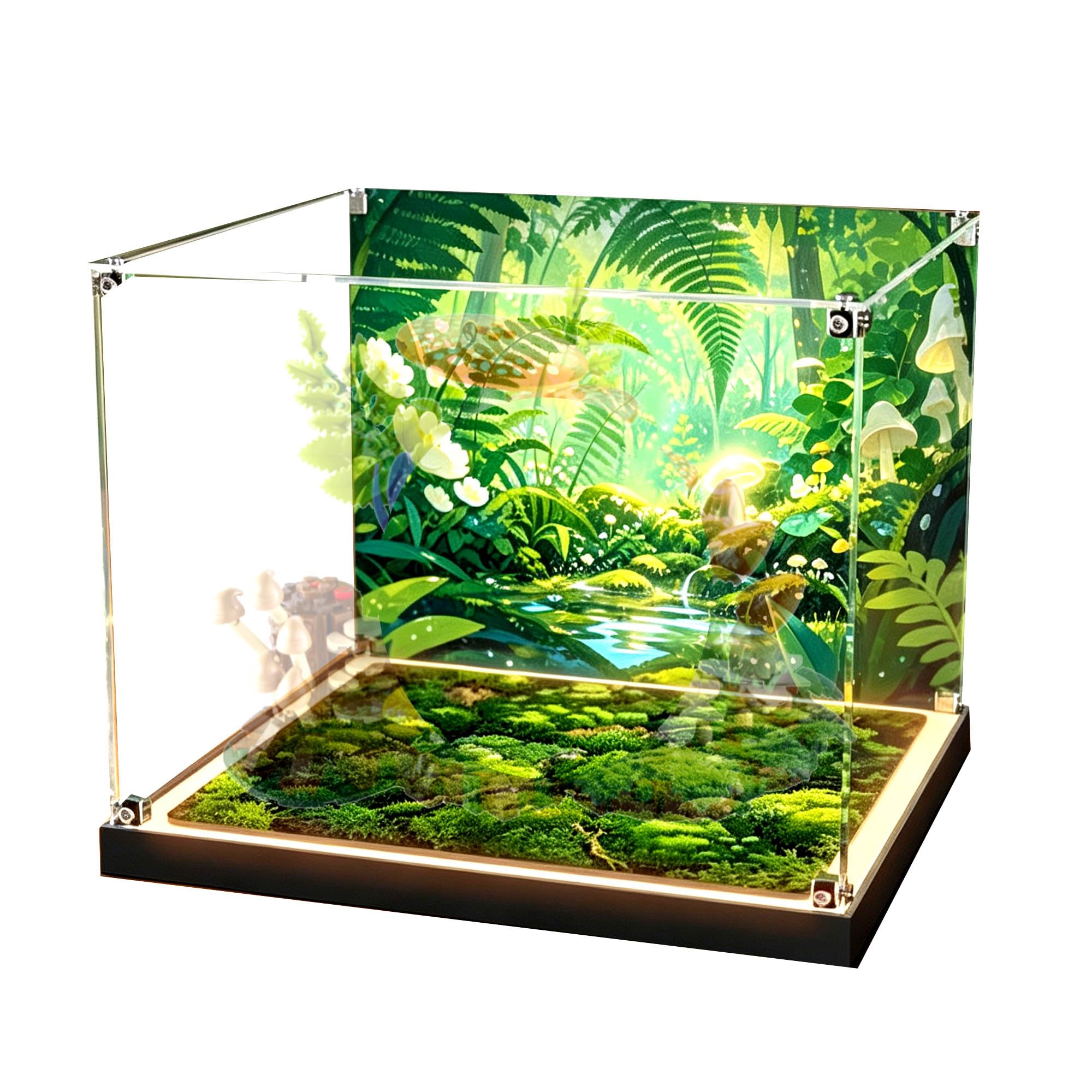Clear Acrylic Display Case, Fits for Le-go 11505 Sets