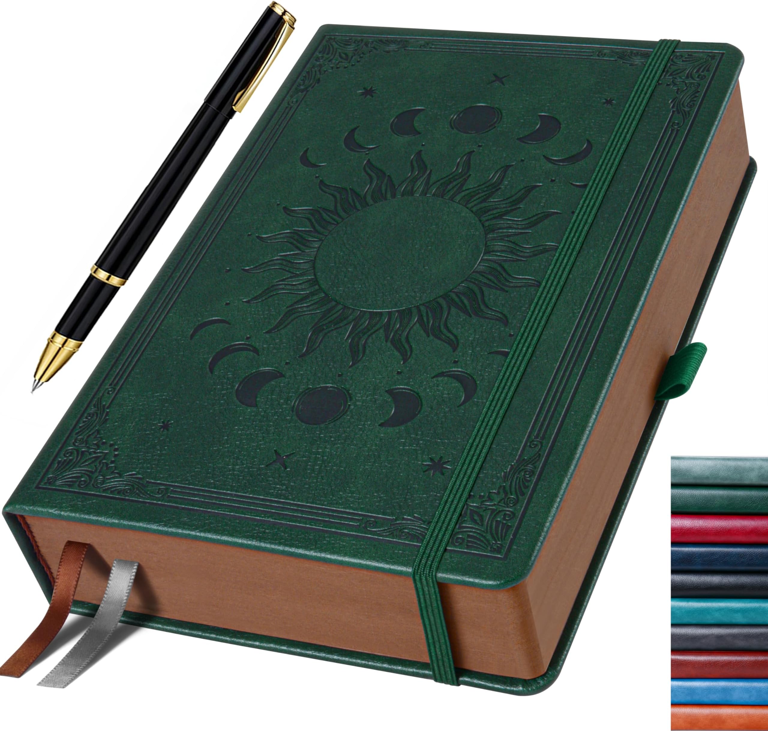 Hardcover Spiral Notebook Journal, Ruled Lined Journal 300 Pages, Famous Painting