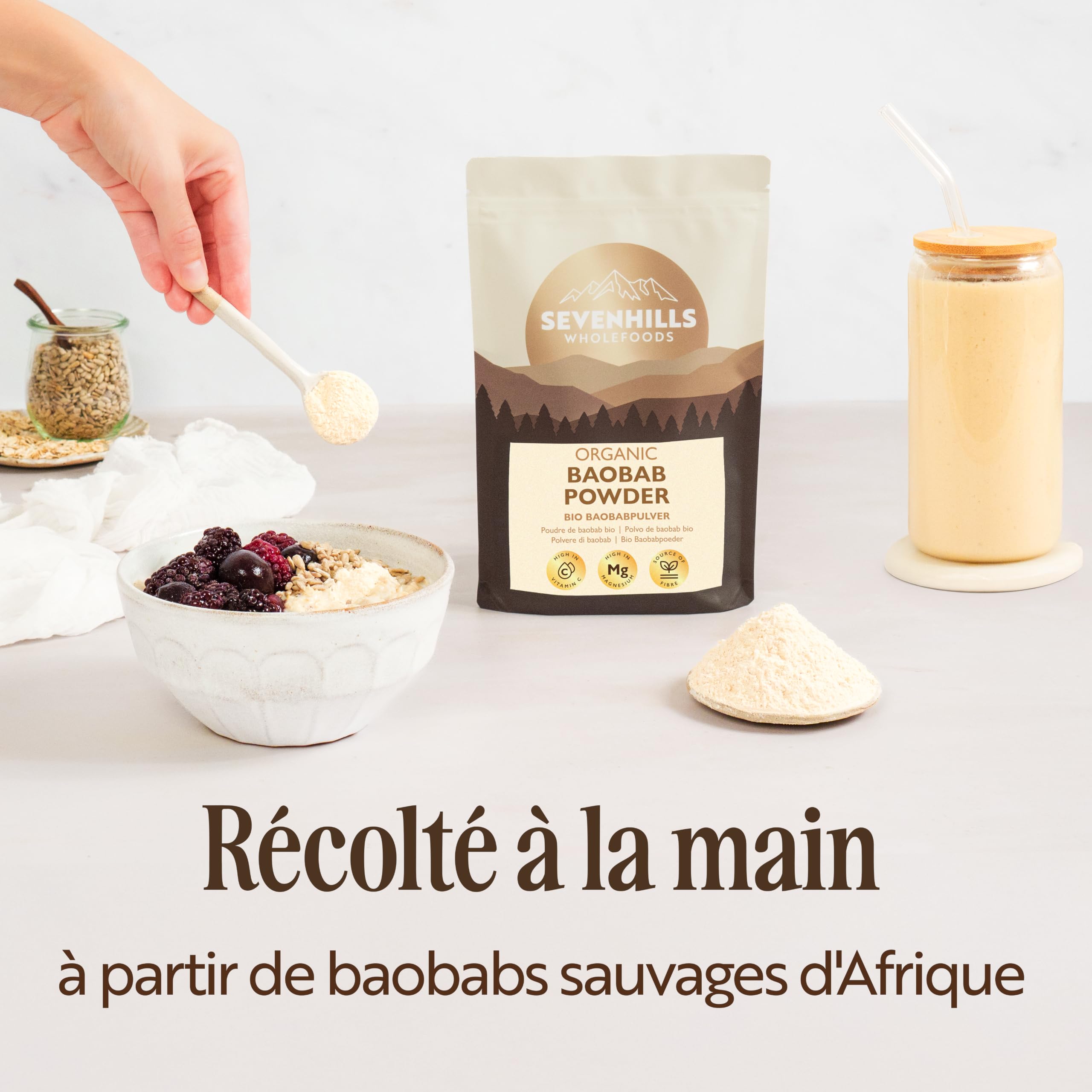 Sevenhills Wholefoods Poudre De Baobab Bio 1kg