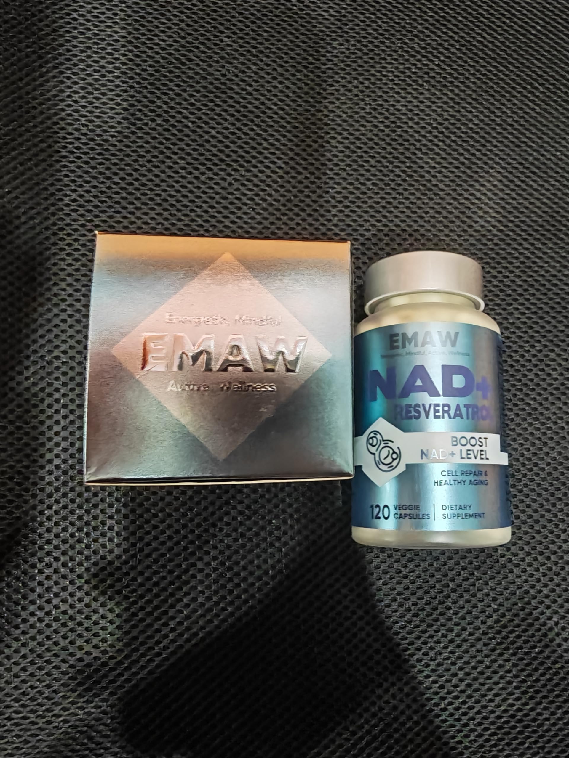 NAD+ 1500 mg & Resveratrolo, 120 Capsule Vegetariane