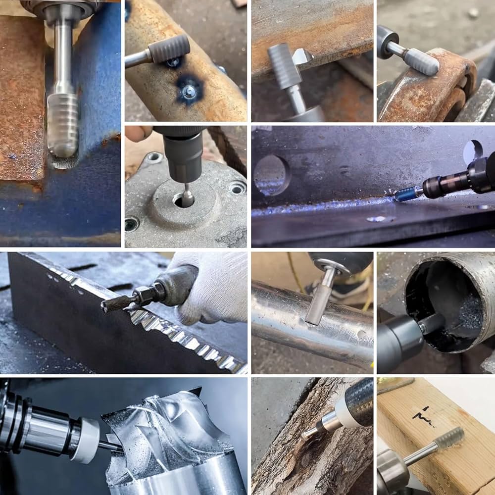 ハンドメイド　レンローズ Amazon.com: 10 Pcs 1/4 Carbide Burr Set 1/4 Shank w/Big