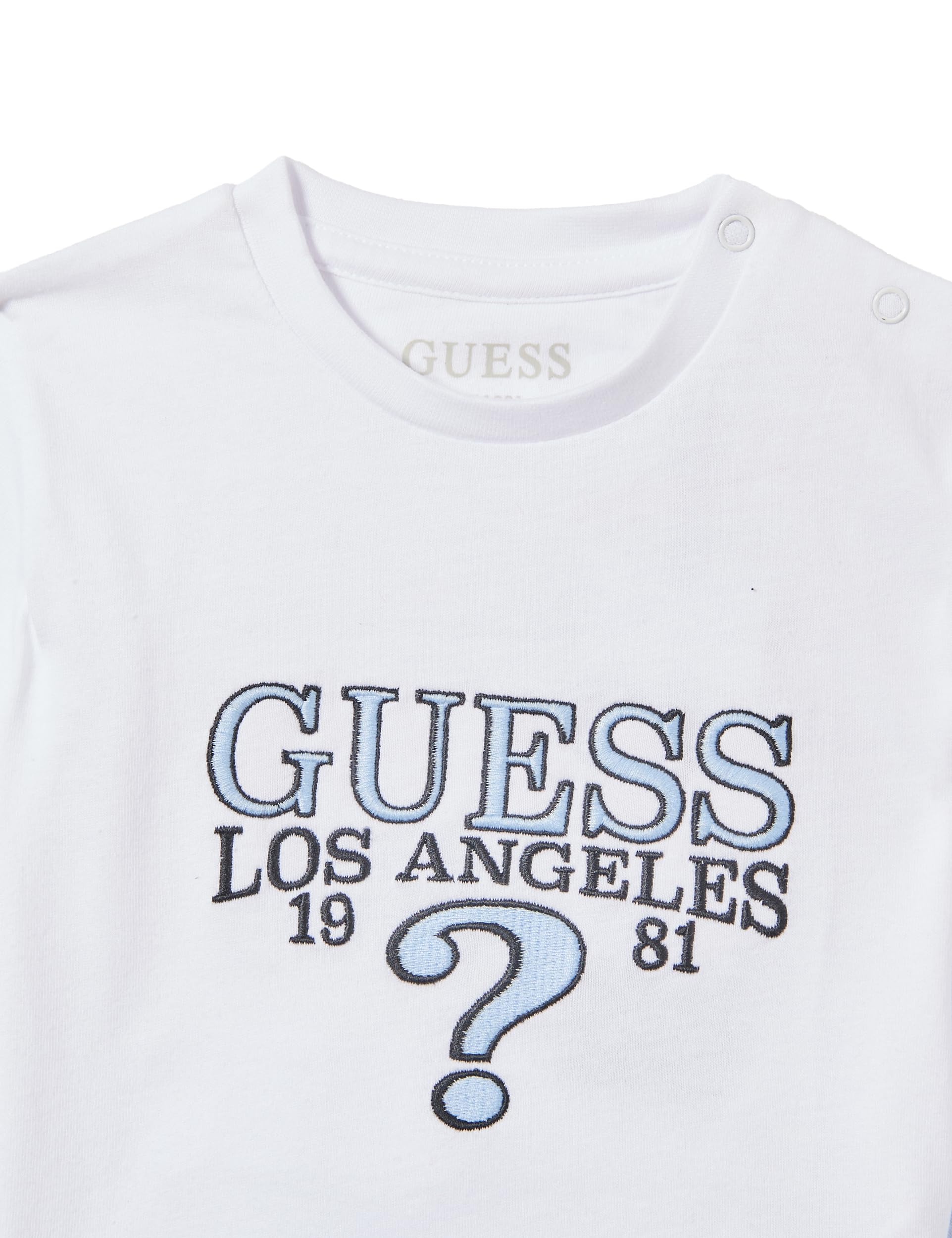 GUESS Kurzärmelige Jersey-Strick-Shorts für Babys, Jungen, aus Bio-Baumwolle, Spielbekleidungs-Set