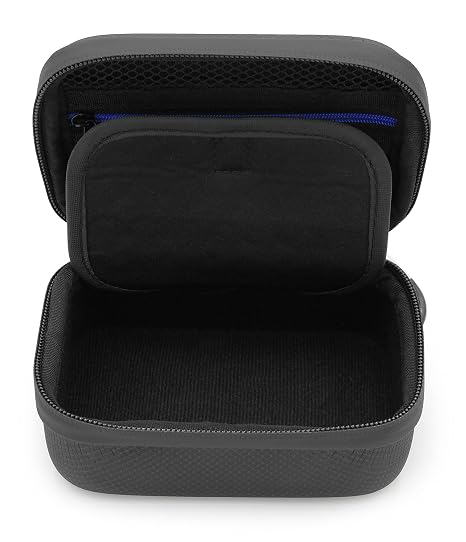 CASEMATIX Retro Handheld Game Console Case Compatible with HigoKids QS4 Portable Retro Video Game Player, Mademax RS-1 Gaming Console, E-MODS Arcade Pocket Player and More Up to 4.75, Black Case Only